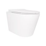 Унитаз подвесной Qtap Scorpio Ultra Quiet с сиденьем Duroplast белый, фото  | SNABZHENIE.com.ua