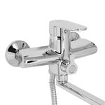 Смеситель для ванны Lidz Tani 005 с душевым гарнитуром Chrome, фото , изображение 3 | SNABZHENIE.com.ua