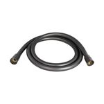 Шланг для душа Qtap 1600 мм графитовый QTHADPVC160G, фото  | SNABZHENIE.com.ua