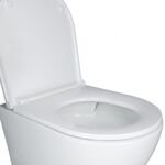 Унитаз Qtap Robin Ultra Quiet + комплект инсталляции Nest 4в1, хром, фото , изображение 3 | SNABZHENIE.com.ua