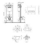 Комплект: унитаз Qtap Tern Ultra Quiet QT1733052EUQW + инсталляция 4в1 QT0133M425 + QT0111M08381CRM, фото , изображение 2 | SNABZHENIE.com.ua