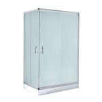 Душова кабіна Lidz Wawel SC120x80.SAT.LOW.FR, скло Frost 5 мм + Душовий піддон Lidz KAPIELKA ST120x80х14, фото  | SNABZHENIE.com.ua