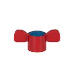 Ручка-бабочка для крана горячей воды 20-25 Blue Ocean, фото , зображення 2 | SNABZHENIE.com.ua