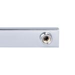 Кронштейн для душа Qtap Trubice 400 мм, прямоугольный, хромированный, фото , изображение 3 | SNABZHENIE.com.ua