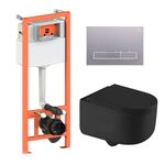Комплект: унитаз Qtap Taurus Ultra Quiet + инсталляция 4в1 Satin, фото  | SNABZHENIE.com.ua