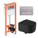 Комплект: унитаз Qtap Taurus Ultra Quiet + инсталляция 4в1 Satin, фото  | SNABZHENIE.com.ua