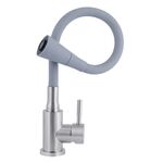 Смеситель для кухни Lidz Aria 015F31 с гибким изливом (k35) LDARI015F31GNK31871 GNK, фото , зображення 3 | SNABZHENIE.com.ua