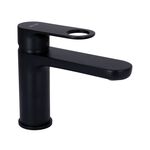 Смеситель для раковины Qtap Jay черный матовый, фото  | SNABZHENIE.com.ua