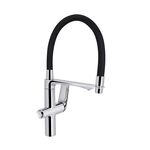 Смеситель для кухни Qtap Vlasta New с гибким изливом Chrome, фото  | SNABZHENIE.com.ua