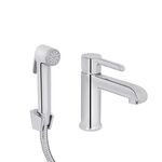 Смеситель Qtap Grand с гигиеническим душем, хромированный, фото  | SNABZHENIE.com.ua