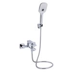 Смеситель для ванны Qtap Gemini (c душевым гарнитуром) QTGEM259CRM45681 Chrome, фото  | SNABZHENIE.com.ua