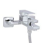 Смеситель для ванны Qtap Gemini (c душевым гарнитуром) QTGEM259CRM45681 Chrome, фото , зображення 3 | SNABZHENIE.com.ua