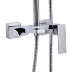 Душевая система Qtap Gemini на три потребителя с изливом, хром, фото , изображение 3 | SNABZHENIE.com.ua