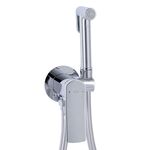 Набор для гигиенического душа Qtap Slavonice округлый QTSLA262CRM45915 Chrome, фото , зображення 3 | SNABZHENIE.com.ua