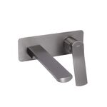 Смеситель для раковини Qtap Slavonice прихованого монтажу QTSLA273GMB45920 Gunmetal Black PVD, фото  | SNABZHENIE.com.ua