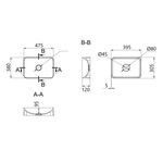 Раковина-чаша Qtap Aquarius 465x375x115 White QT21112185WN, фото , зображення 2 | SNABZHENIE.com.ua