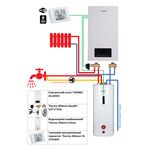 Набор: Электрокотел+аквакомплект+водонагреватель комбинированный+программатор (TA149DCN12+TA149W2020+CWH 10046 12S F+TA2701WIFI), фото , зображення 2 | SNABZHENIE.com.ua