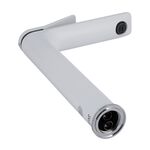 Смеситель для раковины Qtap Presto высокий хром/белый, фото , изображение 3 | SNABZHENIE.com.ua