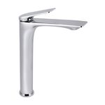 Смеситель для раковины Qtap Vlasta New высокий хромированный, фото  | SNABZHENIE.com.ua