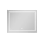 Зеркало Qtap Cardinal 1000х700 с LED-подсветкой Touch, с антизапотеванием, с диммером, рег. темп. цвета (3000-6500K) QT0478C10070, фото , зображення 3 | SNABZHENIE.com.ua