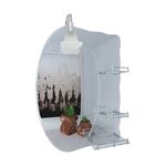 Настенное зеркало Lidz Sofi 680x875 с 3 полками ассиметричное LD78SO6887, фото  | SNABZHENIE.com.ua