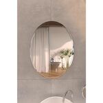 Зеркало Lidz Latwa 425х575 настенное овальное с декором LD78LA4257, фото , зображення 3 | SNABZHENIE.com.ua