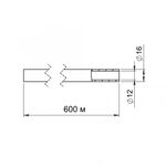 Труба для тёплого пола Thermo Alliance из сшитого полиэтилена PEX-a EVOH 16x2.0 мм (600 м) TAS00316600, фото , зображення 2 | SNABZHENIE.com.ua