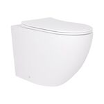 Унитаз Qtap Robin Ultra Quiet безободковый 520x365 мм WHITE с сиденьем Soft-close, фото  | SNABZHENIE.com.ua