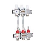 Коллектор с расходомерами 3/4" Icma К073 (нерж.), фото , изображение 3 | SNABZHENIE.com.ua