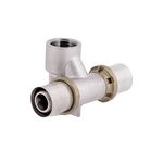 Прес-фітинг Icma трійник 1/2вх20 настінний прохідний № 422, фото  | SNABZHENIE.com.ua