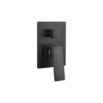 Душевая система Qtap Gemini скрытого монтажа Gunmetal Black PVD, фото , изображение 3 | SNABZHENIE.com.ua