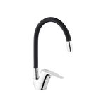 Смеситель Kroner KRM Odra C032BLK для кухни, фото  | SNABZHENIE.com.ua