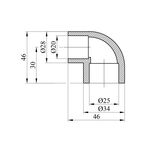 Редукционное колено PPR Rozma 25х20 мм, фото , изображение 2 | SNABZHENIE.com.ua