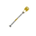 Гибкая подводка для подключения воды Kroner KRM 1/2" ВВ 100 см в нейлоновой оплетке покрытой ПВХ, фото  | SNABZHENIE.com.ua