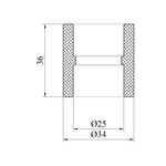 Муфта PPR Rozma 25 мм, фото , изображение 2 | SNABZHENIE.com.ua