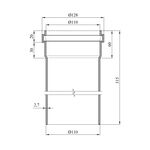 Труба внутренней канализации Rozma 110х315 мм, фото , изображение 2 | SNABZHENIE.com.ua