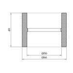 Муфта PPR Rozma 50 мм, фото , изображение 2 | SNABZHENIE.com.ua