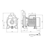 Насос Forwater CPM 158, 0,75 кВт, поверхностный, фото , изображение 2 | SNABZHENIE.com.ua