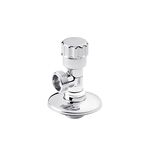 Кран приборный для подключения Karro 1/2"х1/2" НН хромированный KR-3020, фото  | SNABZHENIE.com.ua