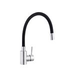 Смеситель для кухни с гибким изливом Kroner KRP Edelstahl, фото , изображение 3 | SNABZHENIE.com.ua