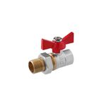 Кран-американка STA 1/2 ВН PN30 бабочка, нікельований, фото  | SNABZHENIE.com.ua