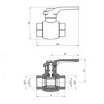 Кран шаровий PPR GrandiTherm 25 мм, фото , зображення 2 | SNABZHENIE.com.ua