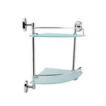 Полка для ванної кімнати кутова Kroner KRM Elbe - ACG2907-2, фото  | SNABZHENIE.com.ua