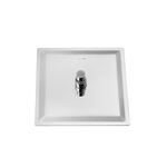 Лейка для душа Kroner KRP Edelstahl Kubus 25 см, фото , изображение 3 | SNABZHENIE.com.ua