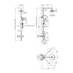 Душова система Kroner KRP Edelstahl Klassisch - ESG063, фото , зображення 2 | SNABZHENIE.com.ua