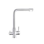 Смеситель кухонный Kroner KRP Edelstahl Klassisch с фильтром, фото , изображение 3 | SNABZHENIE.com.ua