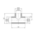 Тройник PPR GrandiTherm 20 мм, фото , зображення 2 | SNABZHENIE.com.ua