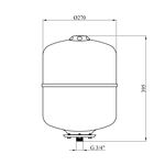 Расширительный бак Forwater PTV19, фото , изображение 2 | SNABZHENIE.com.ua