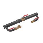 Байпас довгий в зборі STA (DN) 40 з краном, фото  | SNABZHENIE.com.ua