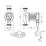 Циркуляционный насос Forwater WPB 25/6-180, фото , изображение 2 | SNABZHENIE.com.ua